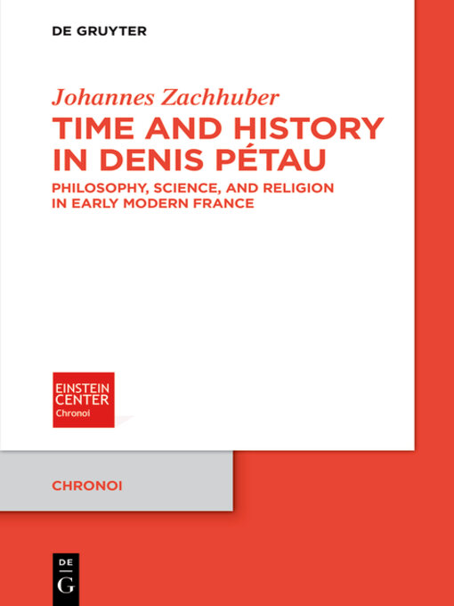 Cover image for Time and History in Denis Pétau